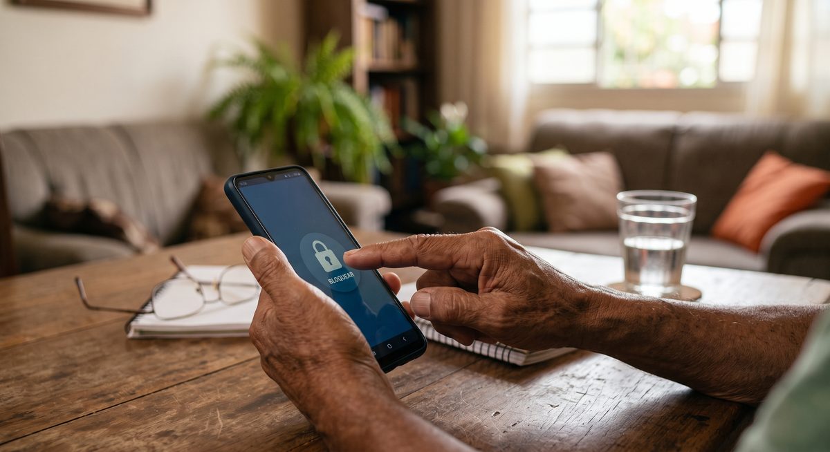 Segurança de dados e bloqueio digital