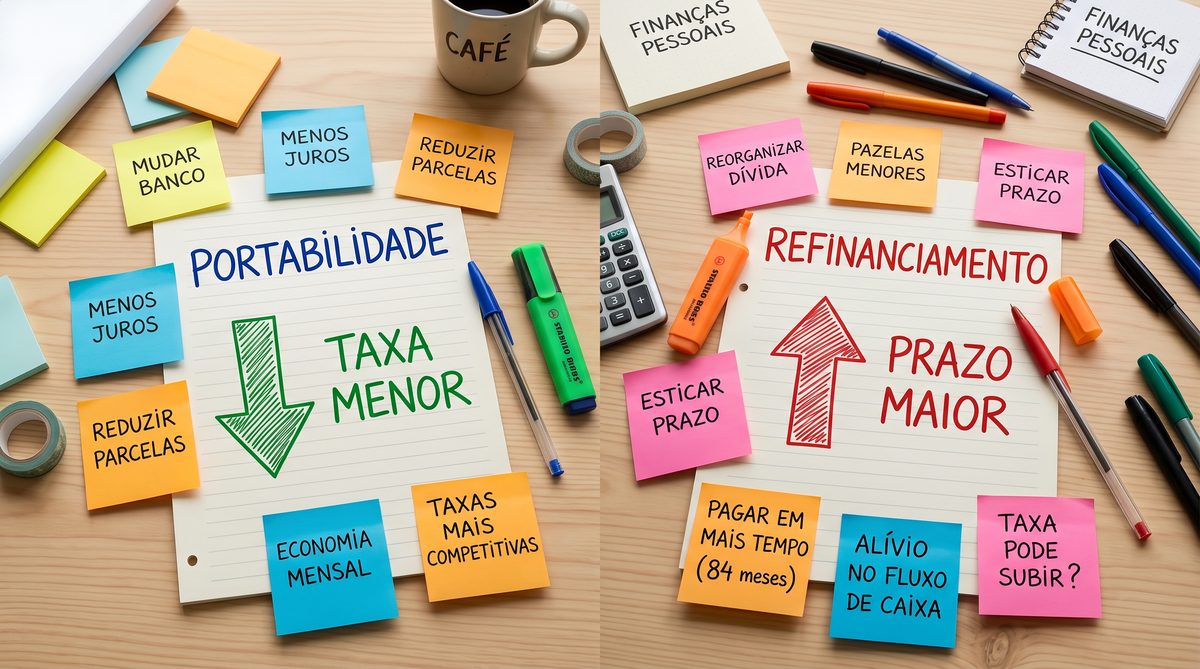 Portabilidade vs. Refinanciamento